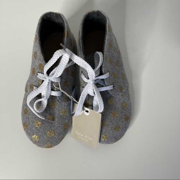 Zara baby polka dot chukka bootie - Picture 3 of 8